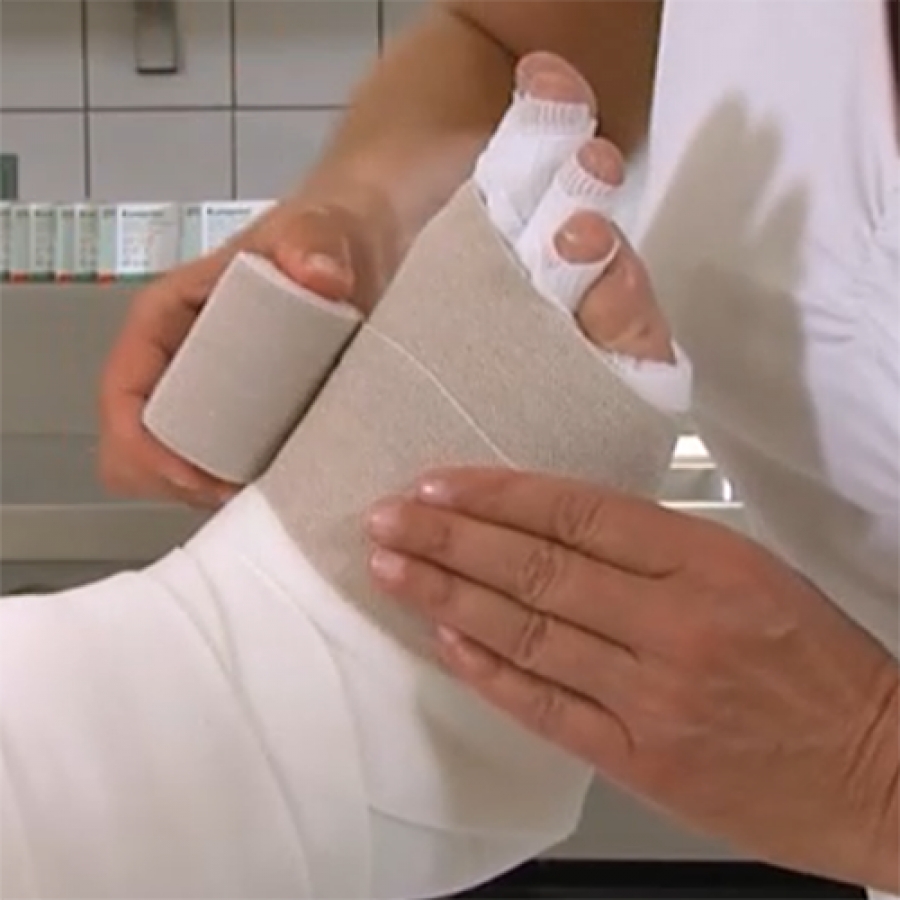 Изображение ВИДЕОКУРС №3 БИНТОВАНИЕ НОГИ