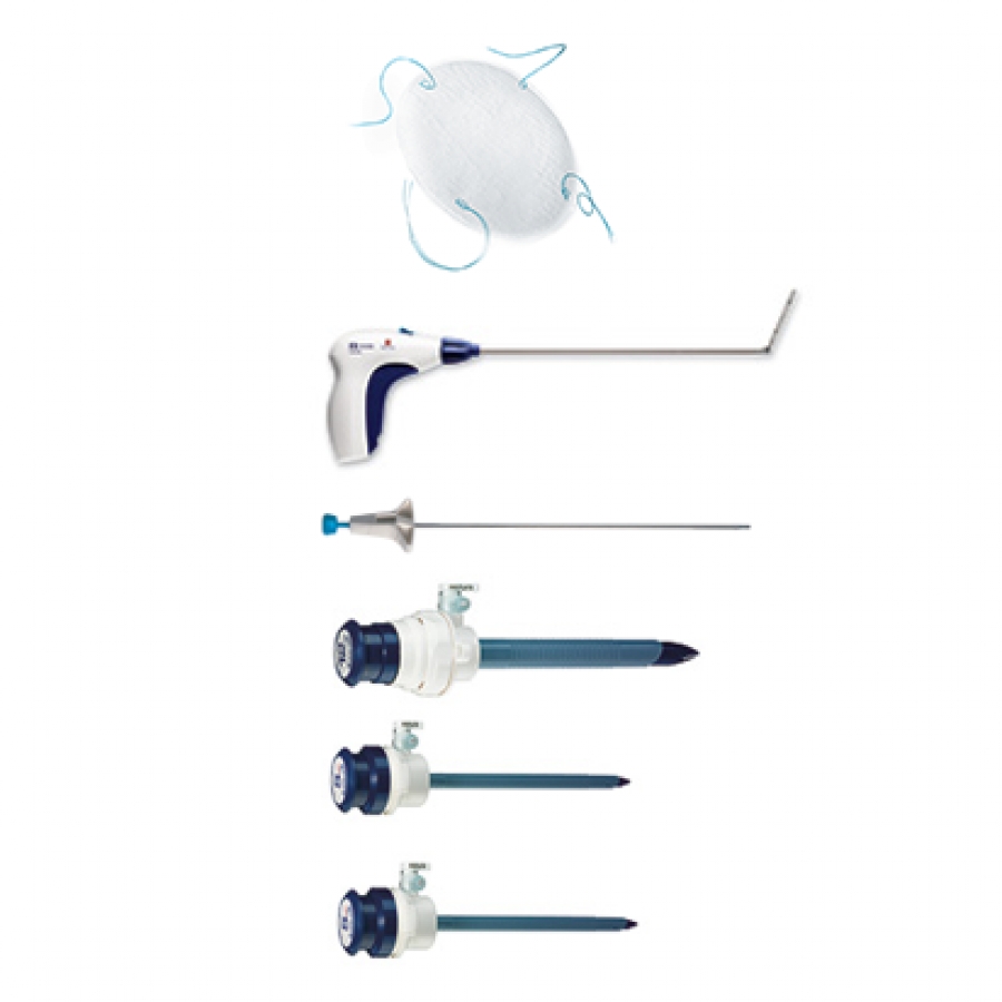 Изображение НАБОР ДЛЯ ЛЕЧЕНИЯ ВЕНТРАЛЬНОЙ (ПОСЛЕОПЕРАЦИОННОЙ) ГРЫЖИ С СЕТКОЙ PARIETEX