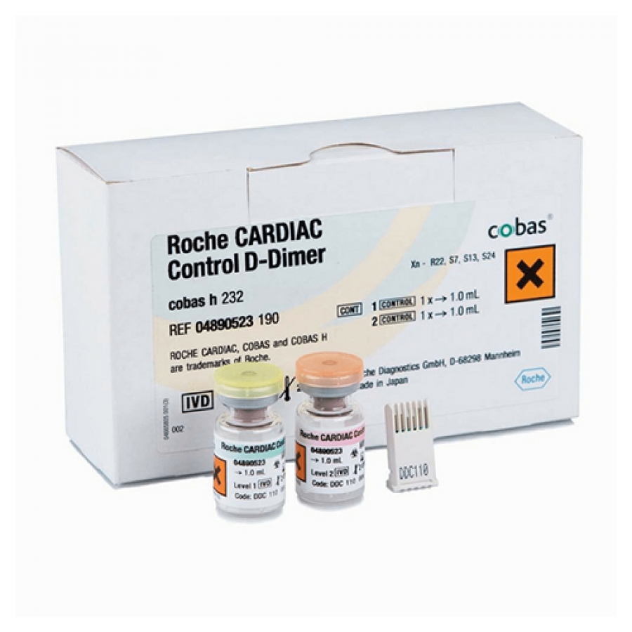 Изображение КОНТРОЛЬНЫЙ МАТЕРИАЛ ДЛЯ ПРОВЕРКИ ТЕСТ-ПОЛОСОК НА D-ДИМЕР