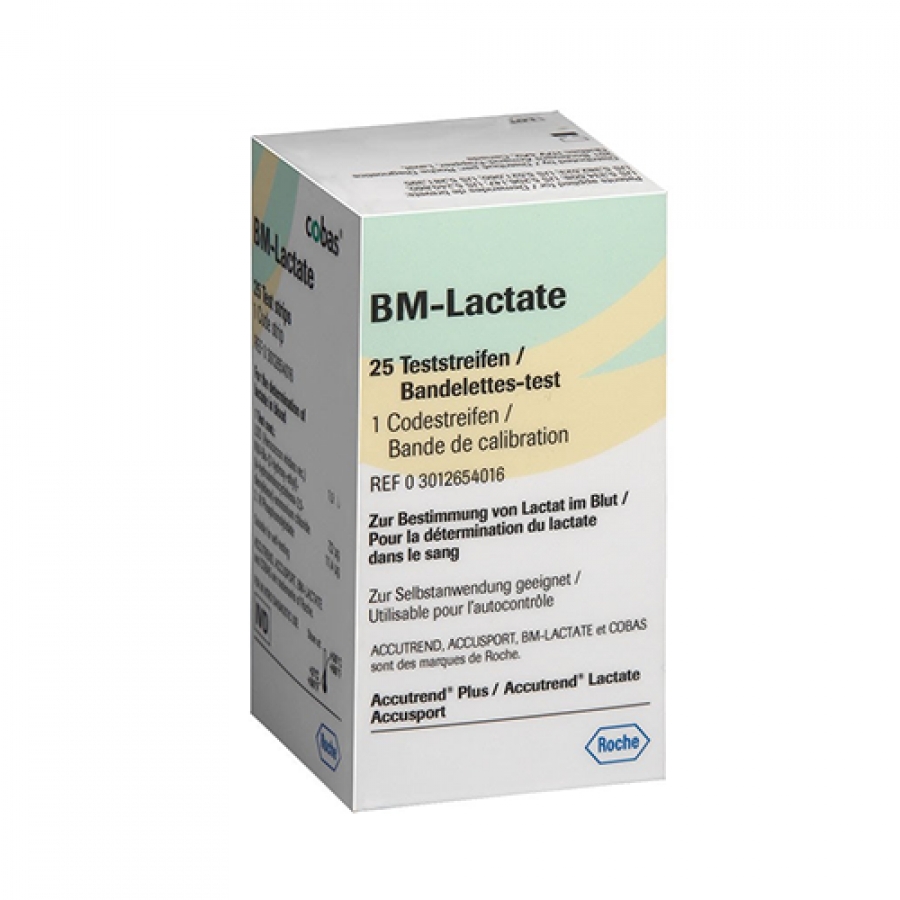 Изображение ТЕСТ-ПОЛОСКИ ДЛЯ ОПРЕДЕЛЕНИЯ УРОВНЯ ЛАКТАТА ACCUTREND PLUS (ACCUTREND BM-LACTATE)
