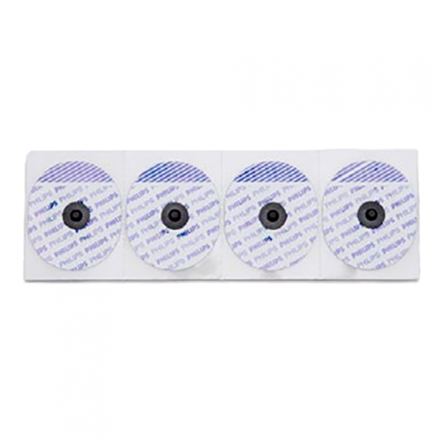 Изображение ЭКГ ЭЛЕКТРОДЫ ДЛЯ ВЗРОСЛЫХ НА ПЕНИСТОЙ ОСНОВЕ РЕНТГЕНПРОЗРАЧНЫЕ МАЛЫЕ 35Х40 ММ