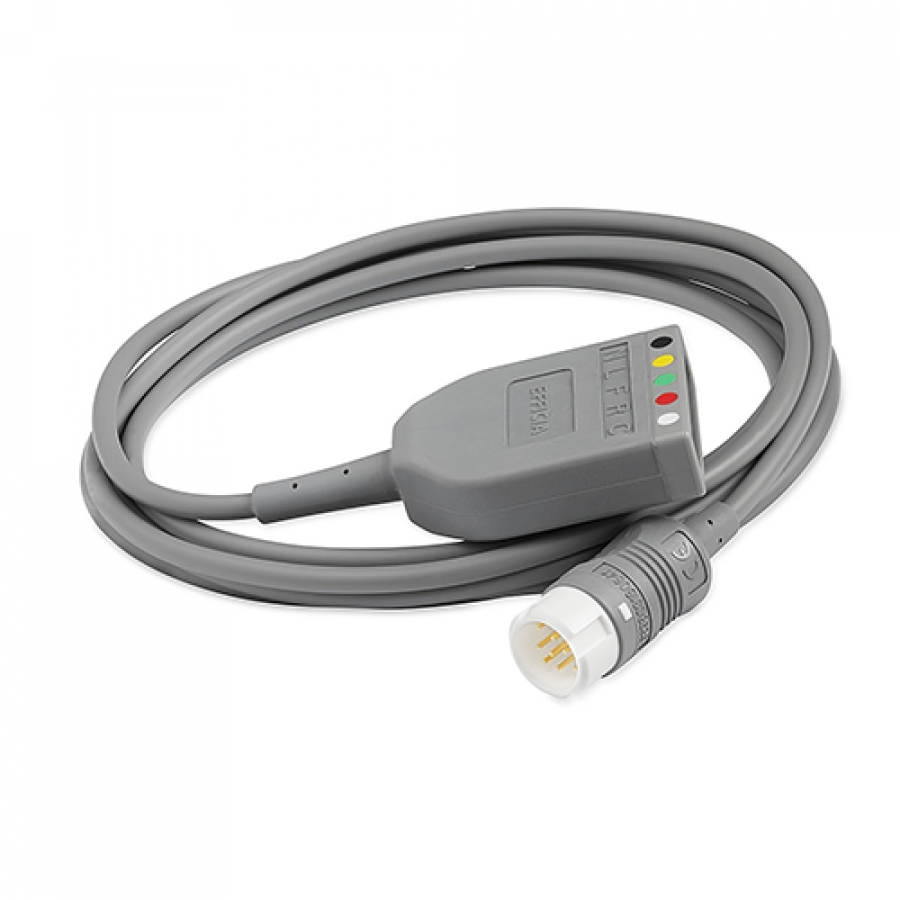 Изображение МАГИСТРАЛЬНЫЙ КАБЕЛЬ ЭКГ 3/5 ОТВЕДЕНИЙ ДЛЯ ДЕФИБРИЛЛЯТОРА PHILIPS EFFICIA DFM100