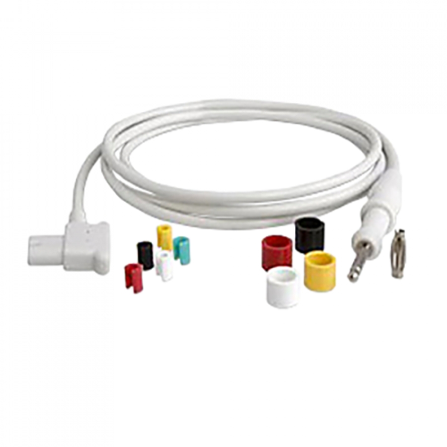 Изображение КОМПЛЕКТ ЭКГ КАБЕЛЕЙ НА 4 ОТВЕДЕНИЯ ДЛЯ ЭЛЕКТРОКАРДИОГРАФОВ PHILIPS PAGEWRITER 989803151731