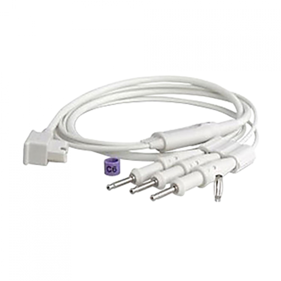 Изображение КОМПЛЕКТ ЭКГ КАБЕЛЕЙ НА 3 ОТВЕДЕНИЯ ДЛЯ ЭЛЕКТРОКАРДИОГРАФОВ PHILIPS PAGEWRITER 989803151691