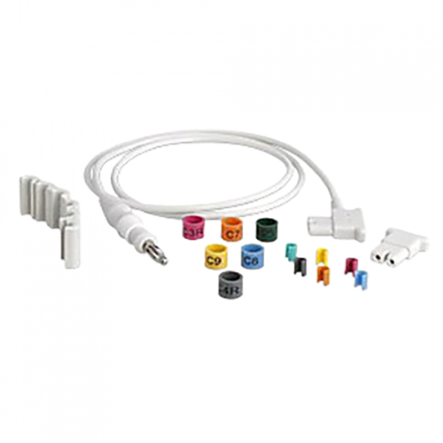 Изображение КОМПЛЕКТ ЭКГ КАБЕЛЕЙ НА 16 ОТВЕДЕНИЙ ДЛЯ ЭЛЕКТРОКАРДИОГРАФОВ PHILIPS PAGEWRITER 989803151781