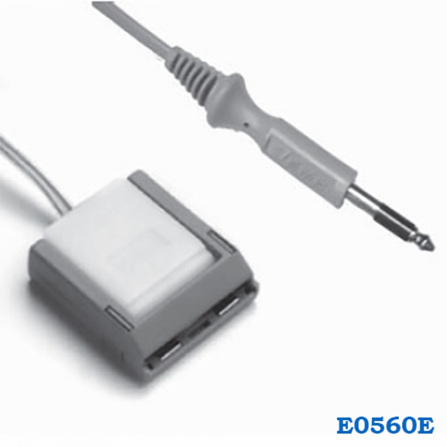 Изображение КАБЕЛЬ E0560E ДЛЯ ПЛАСТИН ПАЦИЕНТА МНОГОРАЗОВЫЙ ДЛЯ КОАГУЛЯТОРОВ ERBE