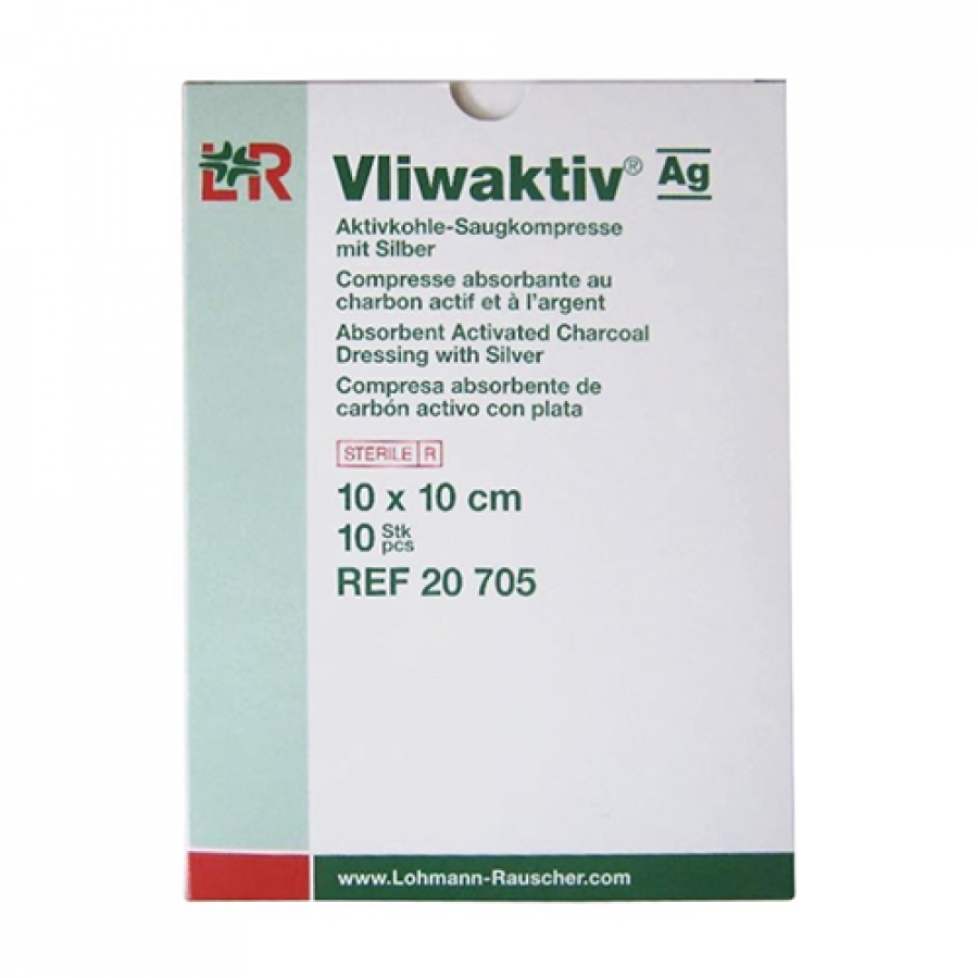 Изображение ФЛИВАКТИВ ПОВЯЗКА С АКТИВИРОВАННЫМ УГЛЕМ И СЕРЕБРОМ (VLIWAKTIV AG)