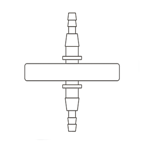 Изображение ФИЛЬТР ДЛЯ ИНСУФФЛЯТОРА МОДЕЛЬ 2000/07 (РАЗЪЕМ 5.9-8 ММ С ОБЕИХ СТОРОН)