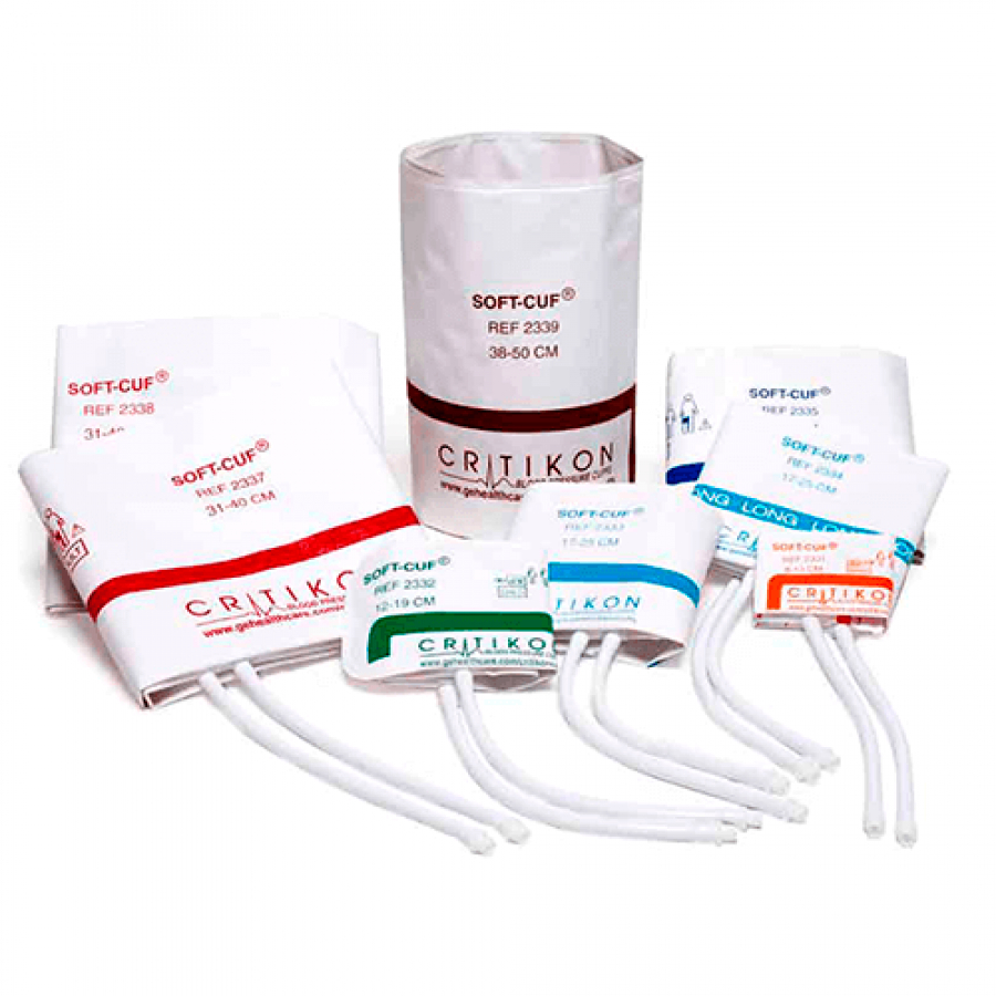 Изображение ОДНОРАЗОВЫЕ НЕОНАТАЛЬНЫЕ МАНЖЕТЫ SOFT-CUF (ДВЕ ТРУБКИ - РАЗЪЕМ NEO SNAP)