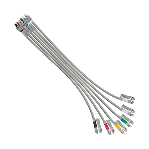 Изображение КАБЕЛЬ ПАЦИЕНТА НА 6 ОТВЕДЕНИЙ С ЗАЖИМАМИ