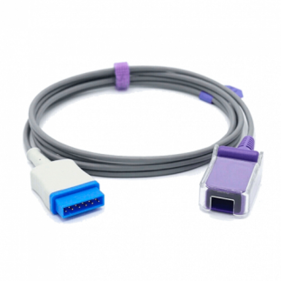 Изображение КАБЕЛЬ УДЛИНИТЕЛЬНЫЙ С РАЗЪЕМОМ GE CONNECTOR ДЛЯ ПОДКЛЮЧЕНИЯ ДАТЧИКОВ NELLCOR