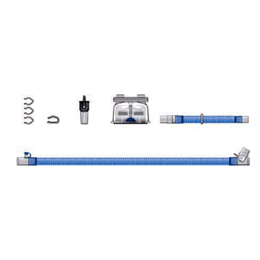 Изображение КОНТУР ДЫХАТЕЛЬНЫЙ ДЛЯ КИСЛОРОДНОЙ ТЕРАПИИ С КИСЛОРОДНЫМ СМЕСИТЕЛЕМ RT408