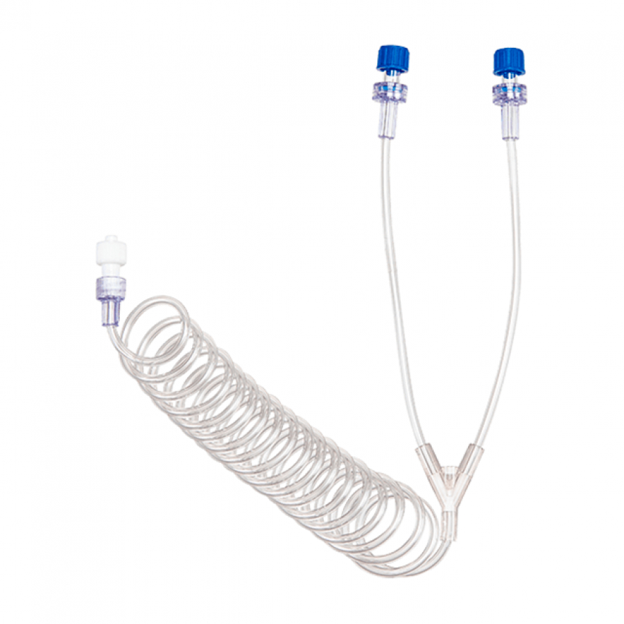 Изображение МАГИСТРАЛЬ НИЗКОГО ДАВЛЕНИЯ С Y-ОБРАЗНЫМ КОННЕКТОРОМ С ДВУМЯ КЛАПАНАМИ 400 PSI