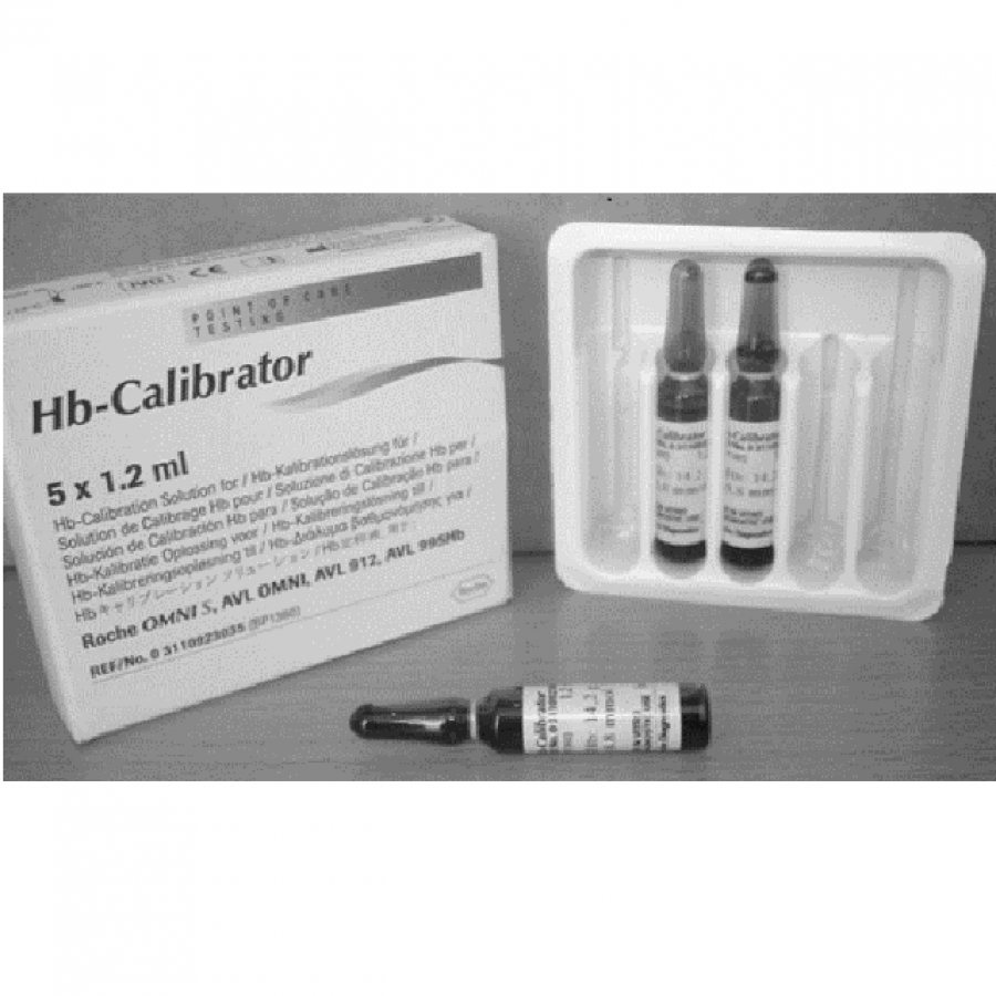 Изображение КАЛИБРАТОР ГЕМОГЛОБИНА ДЛЯ АНАЛИЗАТОРА КРИТИЧЕСКИХ СОСТОЯНИЙ COBAS B 221 (HB-CALIBRATOR)