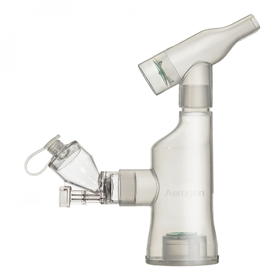 Изображение AEROGEN SOLO В КОМПЛЕКТЕ С МУНДШТУКОМ ДЛЯ САМОСТОЯТЕЛЬНОЙ ИНГАЛЯЦИИ