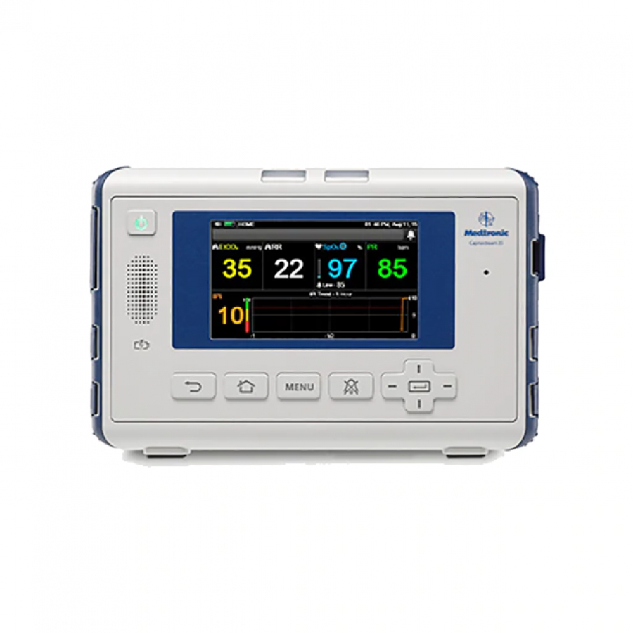 Изображение ПОРТАТИВНЫЙ КАПНОГРАФ-ПУЛЬСОКСИМЕТР CAPNOSTREAM 35