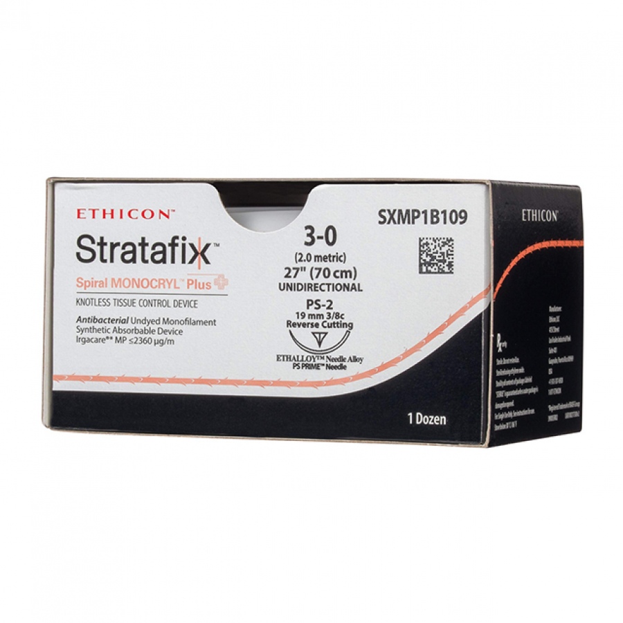 Изображение СТРАТАФИКС СПИРАЛЬНЫЙ МОНОКРИЛ ПЛЮС (STRATAFIX SPYRAL MONOCRYL PLUS)