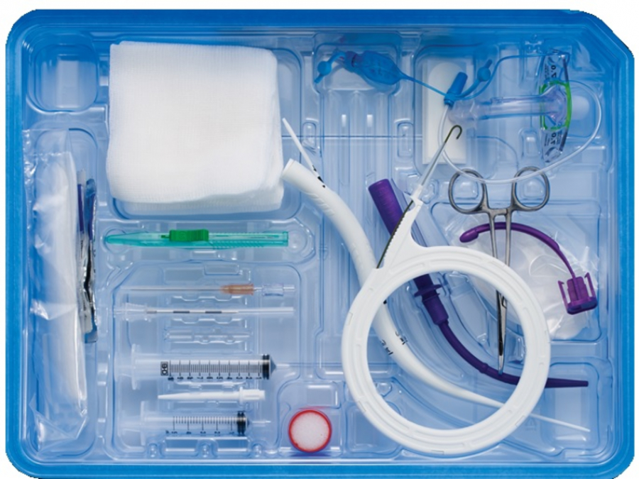 Изображение НАБОРЫ ДЛЯ ТРАХЕОСТОМИИ BLUPERC С САНАЦИЕЙ 101/563