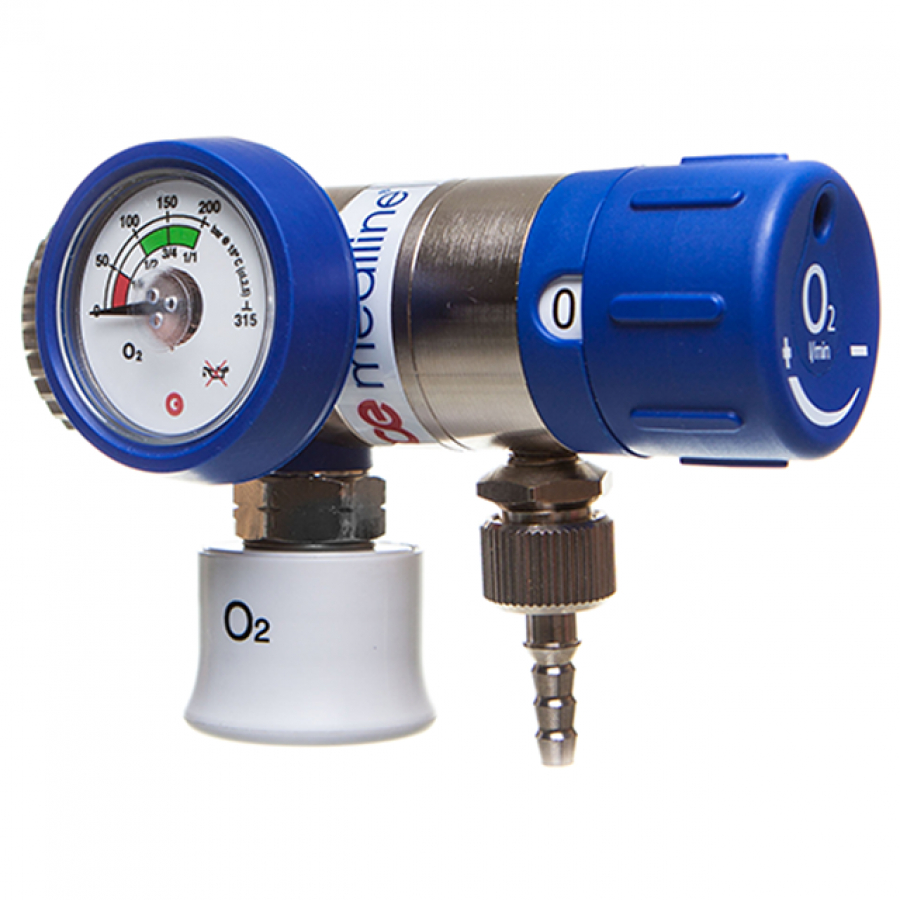 Изображение КИСЛОРОДНЫЙ РЕДУКТОР И РЕГУЛЯТОР ПОТОКА КИСЛОРОДА MEDISELECT II