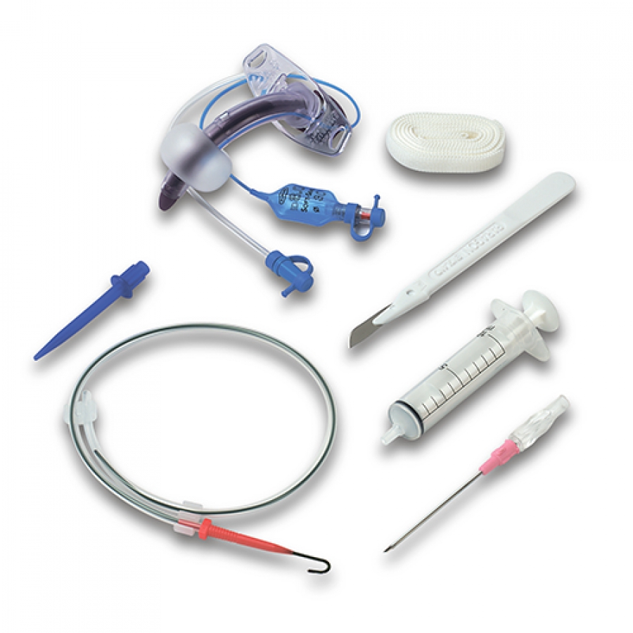 Изображение НАБОРЫ ДЛЯ ТРАХЕОСТОМИИ ПО МЕТОДИКЕ ГРИГГСА ТРУБКА С САНАЦИЕЙ BLUSELECT БЕЗ ЗАЖИМА 101/893