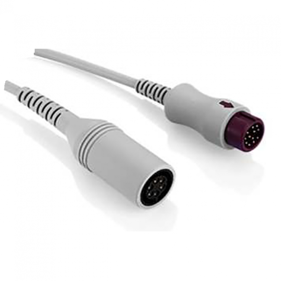 Изображение КАБЕЛЬ АДАПТЕР ПЕРЕХОД С 12 PIN НА 6  PIN ДЛЯ ИЗМЕРЕНИЯ ИНВАЗИВНОГО ДАВЛЕНИЯ