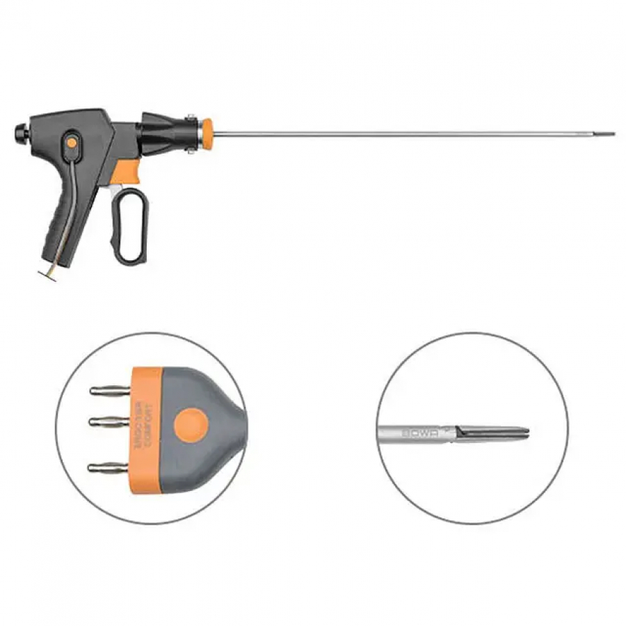 Изображение ИНСТРУМЕНТ ДЛЯ ЛИГИРОВАНИЯ СОСУДОВ ДИАМЕТР 5 ММ ДЛИНА 360 ММ (АВТОКЛАВИРУЕМЫЙ)