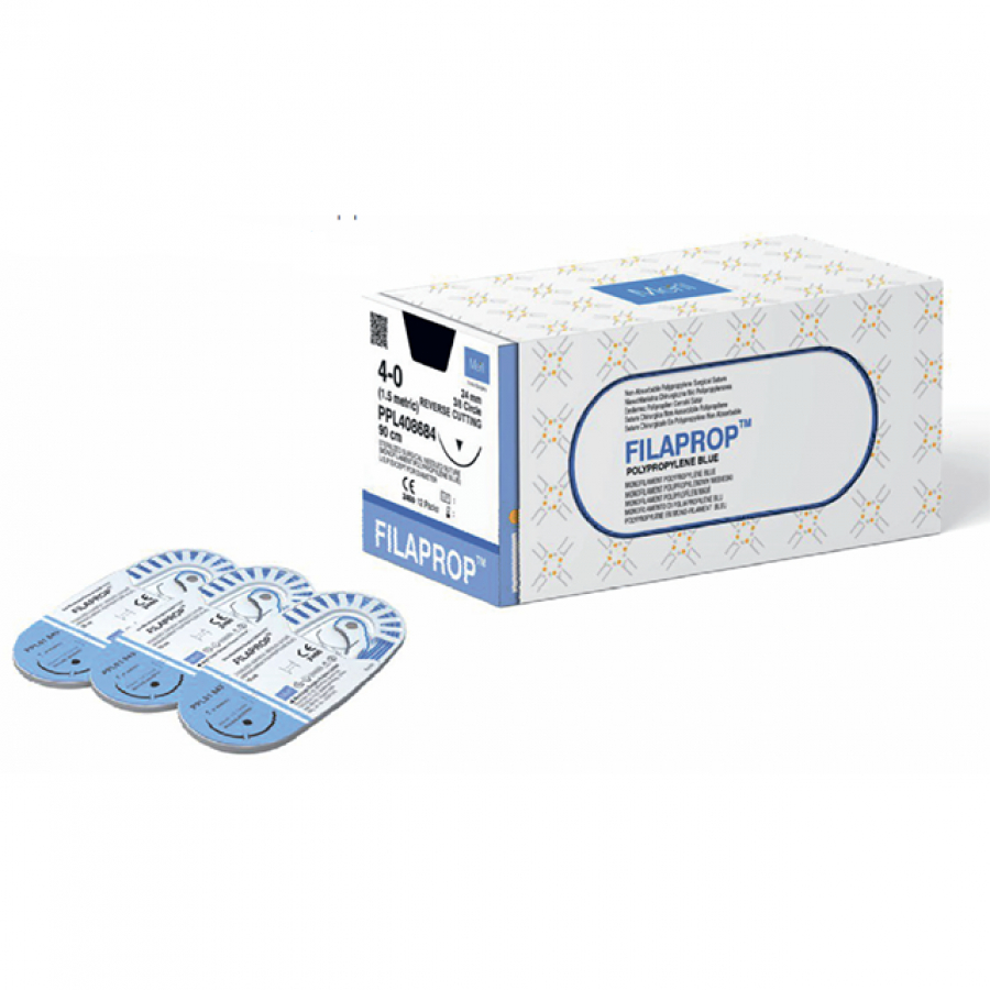 Изображение НИТЬ ХИРУРГИЧЕСКАЯ FILAPROP (ПОЛИПРОПИЛЕН)