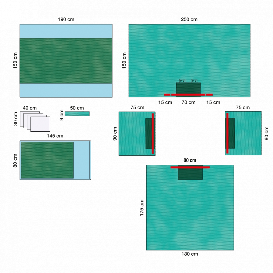 Изображение УНИВЕРСАЛЬНЫЙ КОМПЛЕКТ ОПЕРАЦИОННОГО БЕЛЬЯ I