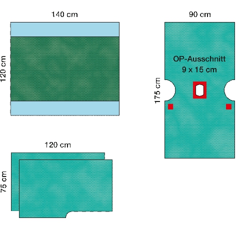 Изображение НАБОРЫ ОПЕРАЦИОННОГО БЕЛЬЯ ДЛЯ ЛИТОТОМИИ