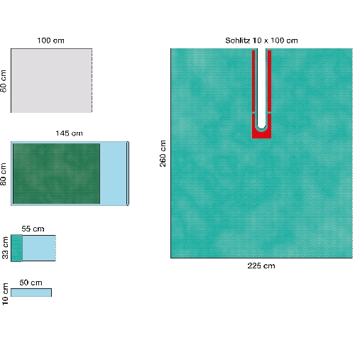 Изображение КОМПЛЕКТ ОПЕРАЦИОННОГО БЕЛЬЯ ДЛЯ АРТРОСКОПИИ ПЛЕЧЕВОГО СУСТАВА