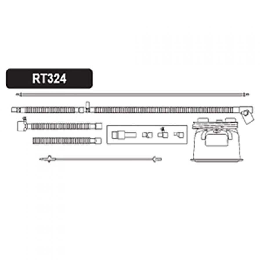 Изображение КОНТУР ДЫХАТЕЛЬНЫЙ НЕОНАТАЛЬНЫЙ RT324